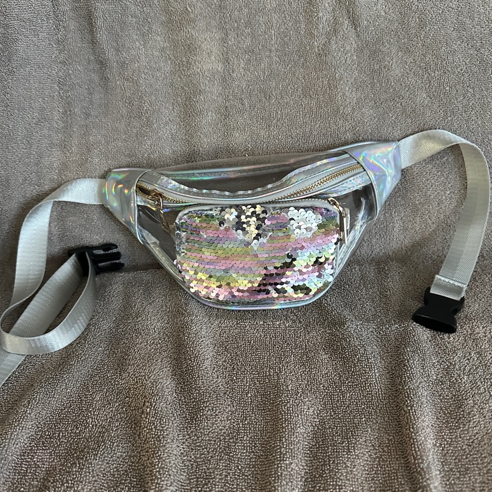 Holographic Sequin Mini Bag